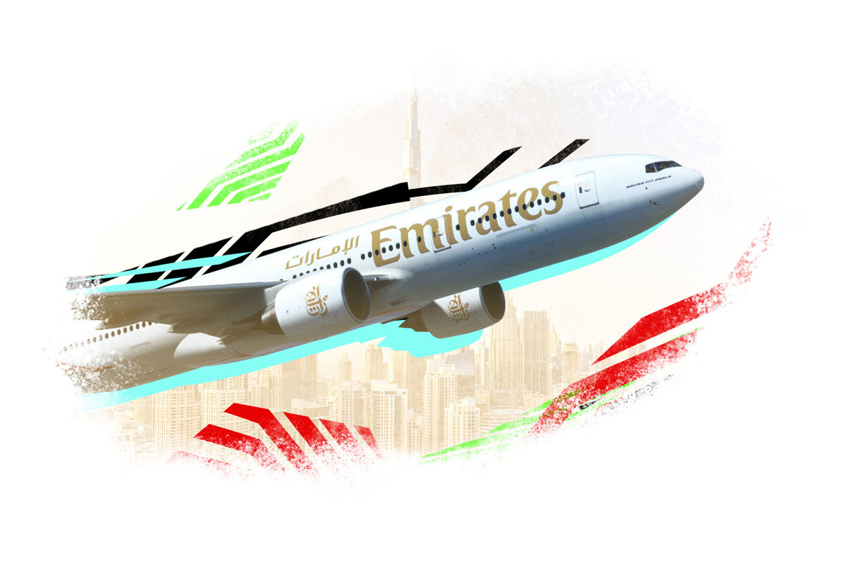 Emirates aircraft